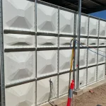 Sectional GRP water tanks for commercial use