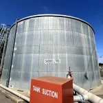 Raven American Tanks maintenance team performing confined space cleaning