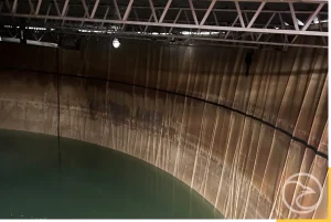 Water Stagnation in Large Panel Tank