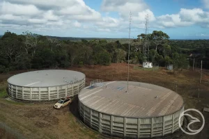 Preventive maintenance of industrial water storage tank