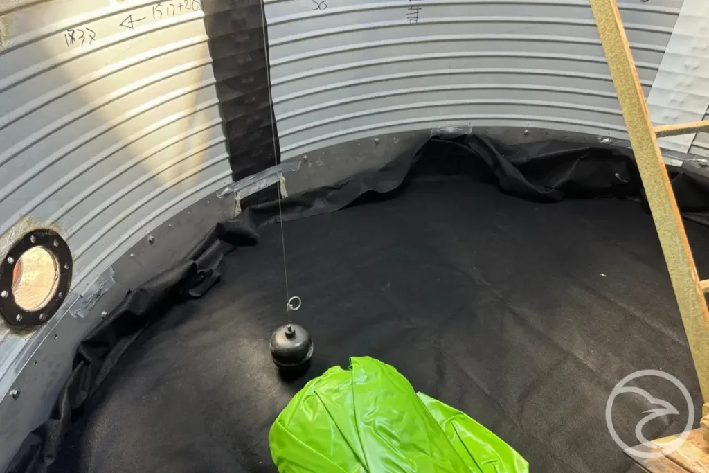 storage tank infrastructure affected by environmental conditions