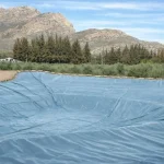 chemical storage bund with protective containment liner
