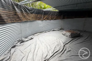 Early Signs of Fire Water Tank Liner Failure