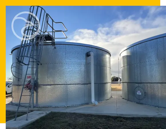industrial water panel tanks